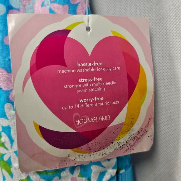 Youngland Sleeveless Floral Swiss Dot Dress w/Pink Rosette and Bolero Jacket 2T - Picture 13 of 16